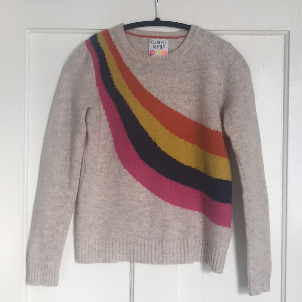 CLEMENTS RIBEIRO POP 100% LAMBSWOOL SWEATER